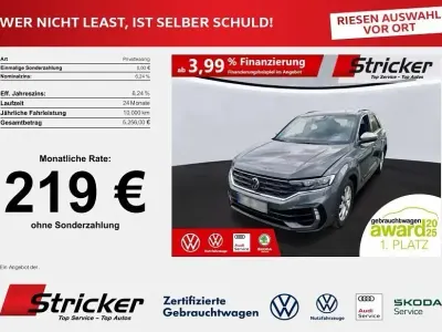 Gebraucht VW T-Roc Beats 300 PS (220 kW) 2021 Indiumgrau metallic schwarz SUV