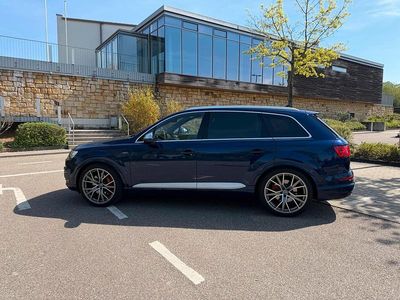 Brugt Audi SQ7 Ambiente 435 HK (319 kW) 2018 Blå SUV