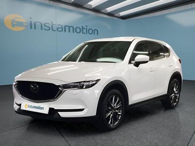 Gebraucht Mazda CX-5 165 PS (121 kW) 2021 Weiß SUV