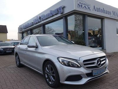 Usata Mercedes C220 Avantgarde 170 CV (125 kW) 2017 Argento Berlina