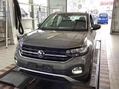Gebraucht VW T-Cross Life 110 PS (80 kW) 2021 Limestone grey metallic (metallic) SUV
