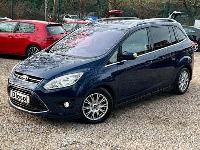 Blau Gebraucht 2011 Ford Grand C-Max Titanium Van / Kleinbus | 6.999 € (Etwas zu teuer)