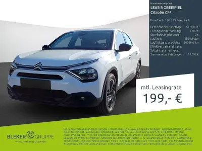 Gebraucht Citroën C4 Feel 131 PS (96 kW) 2023 Weiß SUV