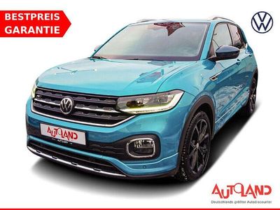 Blau Gebraucht 2019 VW T-Cross R-line SUV | 20.490 € (Teuer)