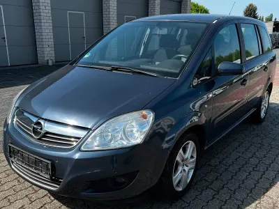 Gebraucht Opel Zafira Edition 115 PS (84 kW) 2009 Blau Van / Kleinbus