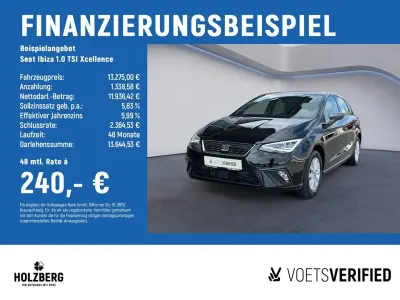 Gebraucht Seat Ibiza XCELLENCE 95 PS (69 kW) 2019 Schwarz Kleinwagen