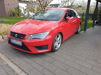 Usata Seat Leon SC Cupra 265 265 CV (194 kW) 2015 Rosso Utilitaria
