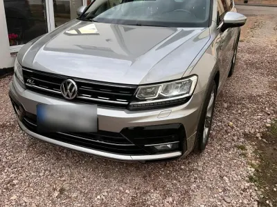 Brugt VW Tiguan R-line 239 HK (175 kW) 2019 Beige SUV