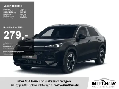 Neu VW T-Roc R-line 150 PS (110 kW) 2026 Schwarz SUV