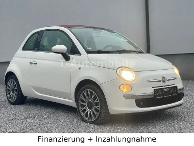 Używany Fiat 500C Lounge 69 KM (50 kW) 2011 Biały Kabriolet
