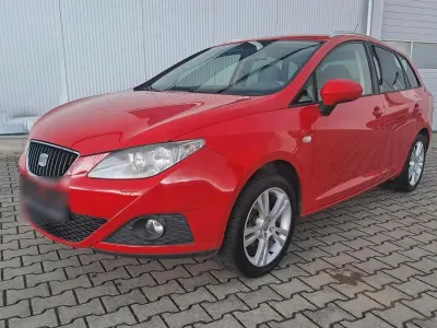 Brugt Seat Ibiza ST 86 HK (63 kW) 2012 Rød Stationcar