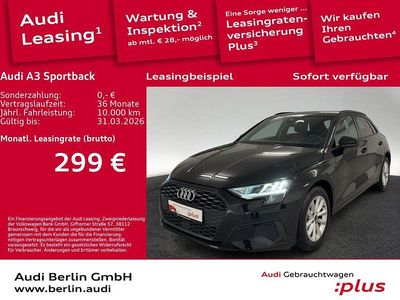 Gebraucht Audi A3 Ambiente 116 PS (85 kW) 2024 Mythosschwarz metallic Limousine