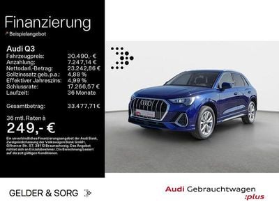 Second-hand Audi Q3 Business 150 CP (110 kW) 2023 Albastru SUV