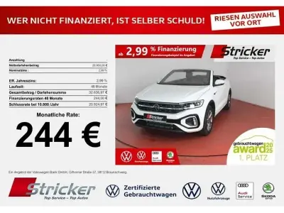 Gebraucht VW T-Roc Cabriolet R-line 150 PS (110 kW) 2025 Cabrio