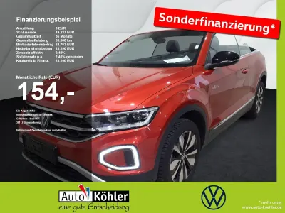 Gebraucht VW T-Roc Goal 116 PS (85 kW) 2025 Kings red schwarz SUV