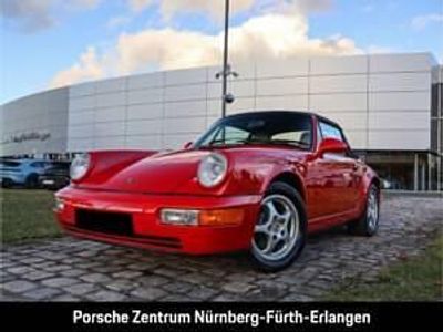 Usata Porsche 911 Carrera 4 Cabriolet 250 CV (183 kW) 1992 Rosso Cabrio