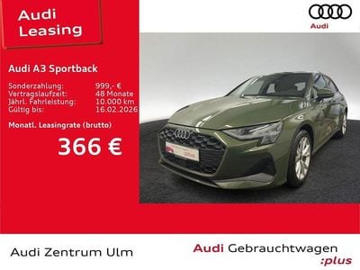 Distriktgrün metallic Gebraucht 2024 Audi A3 Ambiente Limousine | 33.760 € (Guter Preis)