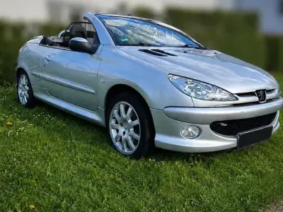 Gebraucht Peugeot 206 CC Quiksilver 109 PS (80 kW) 2004 Grau Cabrio