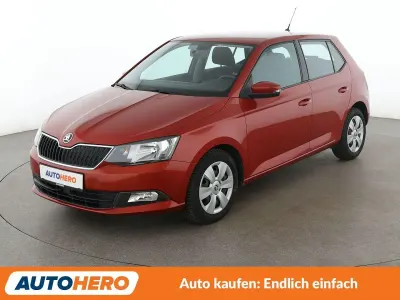 Gebraucht Skoda Fabia Ambition 90 PS (66 kW) 2017 Rot Kleinwagen