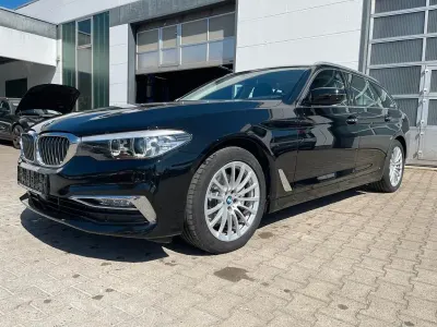 Brugt BMW 520 Luxury Line 184 HK (135 kW) 2017 Sort Stationcar