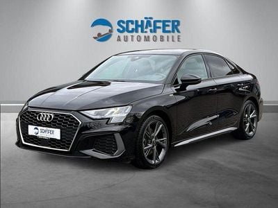 Gebraucht Audi A3 S-Line 150 PS (110 kW) 2021 Mythosschwarz metallic Limousine