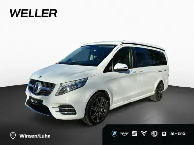 Begagnad Mercedes V250 Marco Polo 190 HK (139 kW) 2019 Vit Minibuss