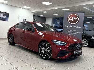 Gebraucht Mercedes C300 AMG 320 PS (235 kW) 2023 Hyazinthrot met. designo Limousine