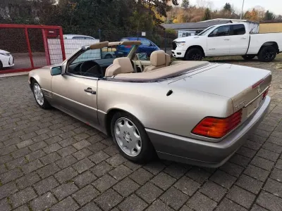 Gebraucht Mercedes SL320 231 PS (169 kW) 1994 Gold Cabrio