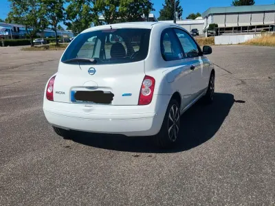 Gebraucht Nissan Micra Visia 65 PS (47 kW) 2009 Weiß Limousine