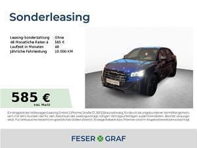 Neu Audi Q2 S-Line 150 PS (110 kW) 2025 Blau (navarrablau metallic) SUV