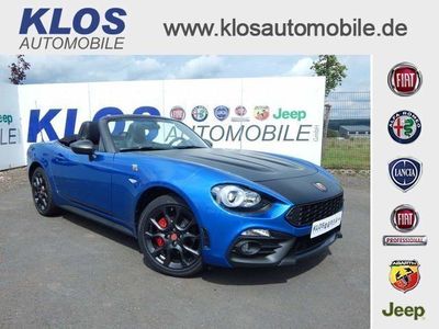 Blau metallic Gebraucht 2017 Abarth 124 Spider Cabrio | 30.990 €