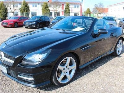Gebraucht Mercedes SLK200 AMG 184 PS (135 kW) 2011 Obsidianschwarz Cabrio