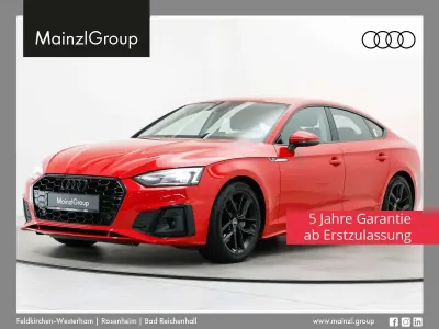 Gebraucht Audi A5 S-Line 204 PS (150 kW) 2022 Tangorot metallic Coupé