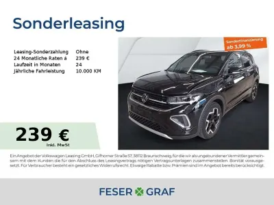 Gebraucht VW T-Cross R-line 150 PS (110 kW) 2025 Deep black perleffekt SUV
