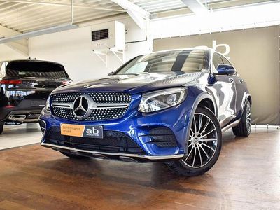 Gebraucht Mercedes GLC300 AMG line 245 PS (180 kW) 2018 Blau Coupé