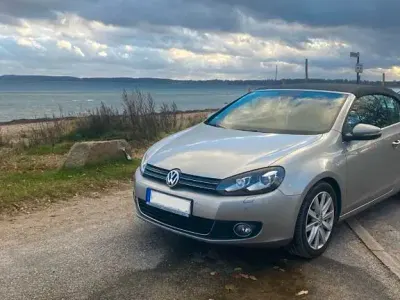Gebraucht VW Golf Cabriolet 105 PS (77 kW) 2012 Silber Cabrio