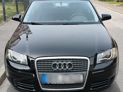 Gebraucht Audi A3 102 PS (75 kW) 2007 Schwarz Kleinwagen