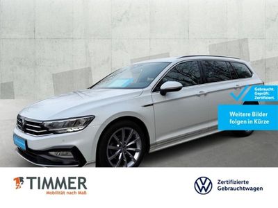 Usata VW Passat R-line 200 CV (147 kW) 2023 Bianco Station wagon