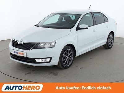 Käytetty Skoda Rapid Drive 110 HP (80 kW) 2017 Valkoinen Viistoperä