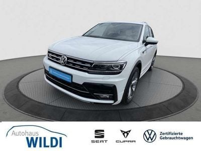 Gebraucht VW Tiguan Highline 220 PS (161 kW) 2018 Pure white (weiß) SUV