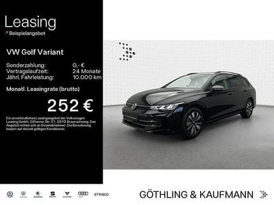 Gebraucht VW Golf VIII Goal 116 PS (85 kW) 2025 Grenadillschwarz metallic Kombi