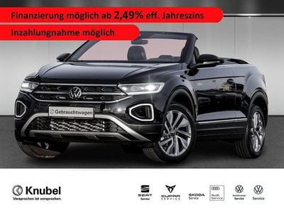 Gebraucht VW T-Roc Cabriolet Goal 150 PS (110 kW) 2025 Deep black perleffekt Cabrio