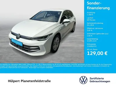 Gebraucht VW Golf VIII Life 116 PS (85 kW) 2025 Pure white Limousine