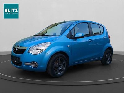 Usata Opel Agila Edition 65 CV (47 kW) 2010 Blu Utilitaria