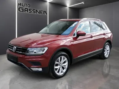 Gebraucht VW Tiguan Highline 190 PS (139 kW) 2016 Rot SUV