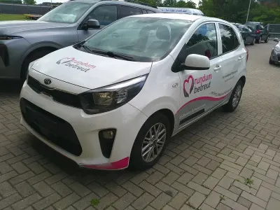 Gebraucht Kia Picanto DREAM-TEAM Edition 67 PS (49 kW) 2021 Weiß Kleinwagen