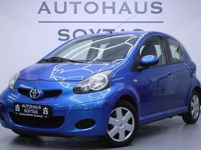 Gebraucht Toyota Aygo Cool 68 PS (50 kW) 2010 Blue metallic Kleinwagen