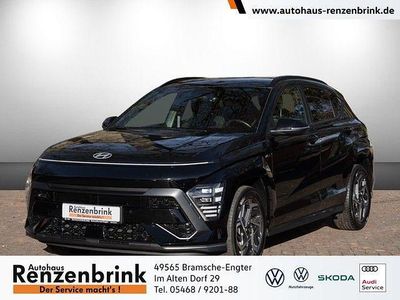 Gebraucht Hyundai Kona N Line 141 PS (103 kW) 2024 Schwarz SUV