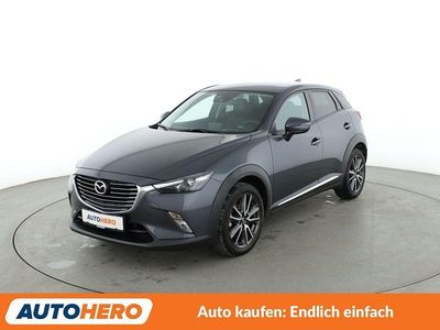 Grau Gebraucht 2016 Mazda CX-3 Sports-Line SUV | 13.800 € (Fairer Preis)