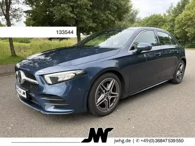 Gebraucht Mercedes A250 AMG 224 PS (164 kW) 2021 Denimblau (metallic) Limousine